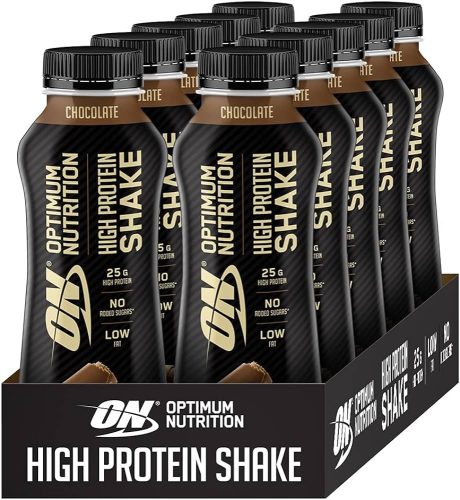 Optimum Nutrition Karton High Protein Shake 10x500ml Strawberry (Eper)