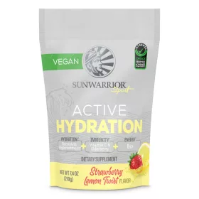   Sunwarrior Active Hydration 210g Strawberry Lemon Twist (Eper Citrom)