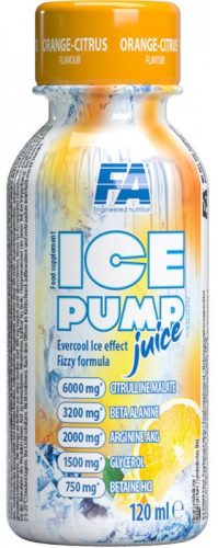 Fitness Authority Ice Pump Juice 120ml Orange Citrus (Narancs Citrus)
