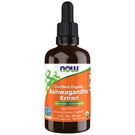   Now Foods Ashwagandha Extract Liquid Certified Organic 59ml 59ml