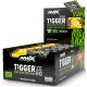 AMIX Karton Tigger Zero Multi-Layer Protein Bar 20x60g Vanilla Caramel (Vanília Karamell) EXP.:2025/08/31