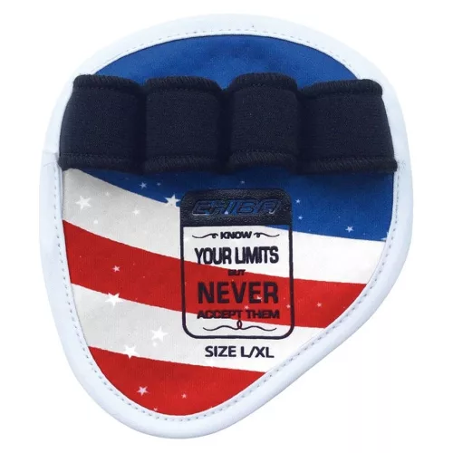 Chiba 40186 Motivation Grippad Royal/Red/White (Kék/Piros/Fehér) S/M (Kicsi/Közepes Méret)