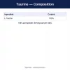 Nutritional Information (English)