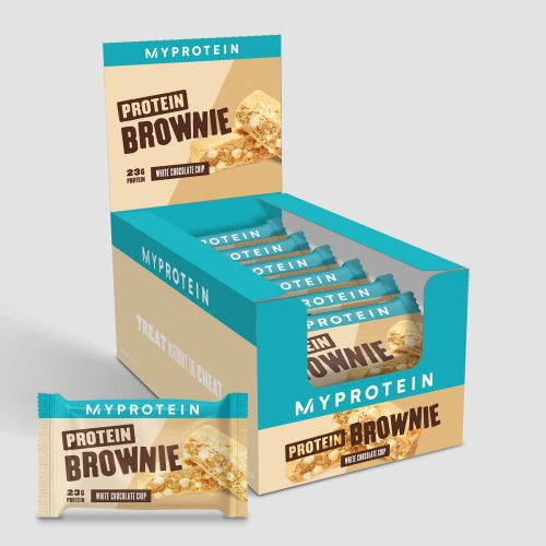 Myprotein Karton Protein Brownie 12x75g White Chocolate (Fehér Csokoládé)