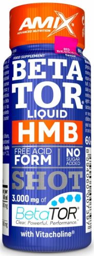 AMIX Amix® BetaTOR® LIQUID SHOT 60ml Red Berries (Piros Gyümölcs)