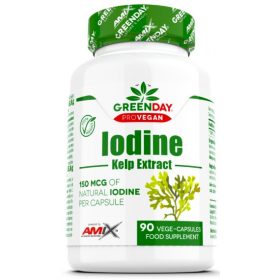  AMIX GreenDay® ProVEGAN Natural Iodine Kelp Extract 90 Vcaps 90 kapszula