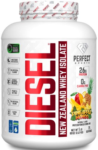 Perfect Sports Diesel 100% New Zealand Whey Isolate 2267g Pineapple Mango (Ananász Mangó)