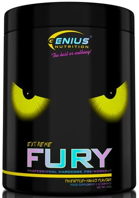 Genius Nutrition Fury Extreme 400g Pineapple Mango (Ananász Mangó)