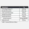 Hivatalos Supplement Facts (angol)