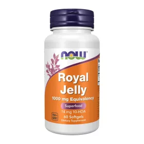 Now Foods Royal Jelly 1000mg 60 Softgels 60 Gélkapszula