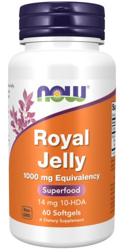 Now Foods Royal Jelly 1000mg 60 Softgels 60 Gélkapszula