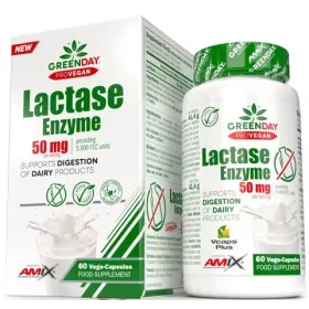 AMIX GreenDay® ProVEGAN Lactase Enzyme 60 Vcaps 60 Kapszula