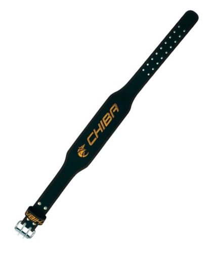 Chiba Chiba Leather Belt Black/Gold (Fekete/Arany) S (Kis Méret)