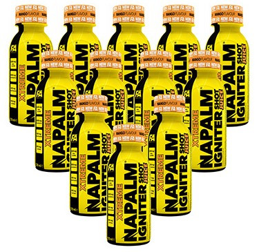Fitness Authority Karton Xtreme Napalm Igniter Shot Juice 12x120ml Mango (Mangó)