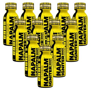 Fitness Authority Karton Xtreme Napalm Igniter Shot Juice 12x120ml Yuzu (Japán Citrom)