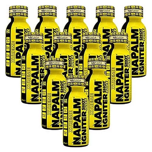 Fitness Authority Karton Xtreme Napalm Igniter Shot Juice 12x120ml Yuzu (Japán Citrom)