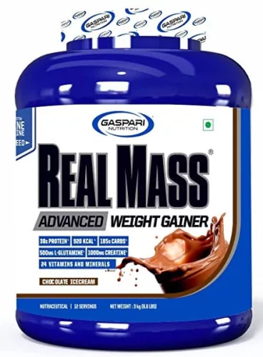 Gaspari Nutrition Real Mass Advanced Series 2720g Chocolate Milkshake (Csokoládé)
