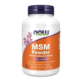 Now Foods MSM Methylsulfonylmethane Powder 227g 227g Unflavored (Ízesítetlen)