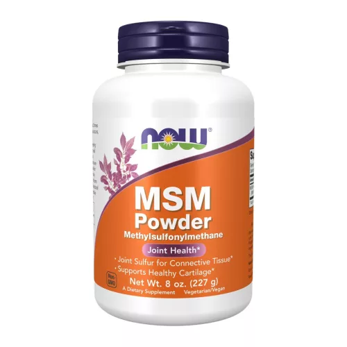 Now Foods MSM Methylsulfonylmethane Powder 227g 227g Unflavored (Ízesítetlen)