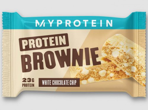 Myprotein Protein Brownie 75g White Chocolate (Fehér Csokoládé)