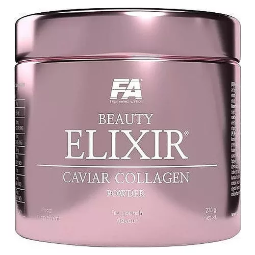 Fitness Authority Beauty Elixir Caviar Collagen Powder 270g Fruit Punch (Gyümölcspuncs)