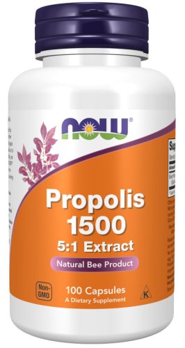 Now Foods Propolis 5:1 Extract 1500mg 100 Capsules 100 Kapszula