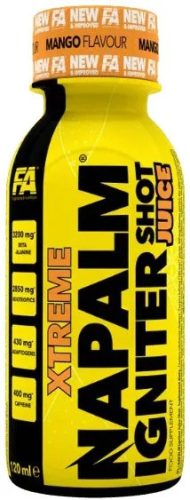 Fitness Authority Xtreme Napalm Igniter Shot JUICE 120ml Mango (Mangó)