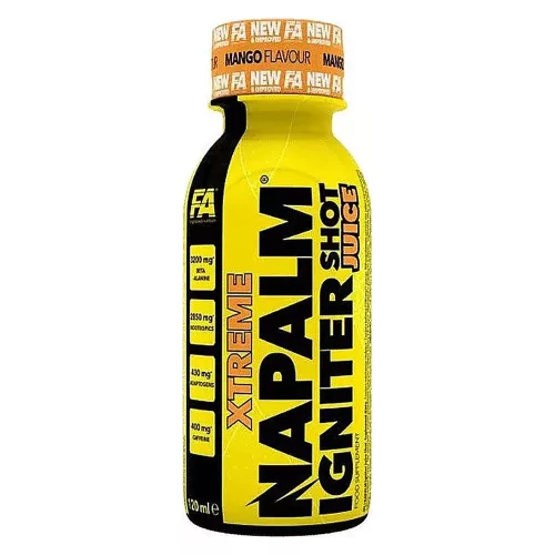 Fitness Authority Xtreme Napalm Igniter Shot JUICE 120ml Yuzu (Japán Citrom)