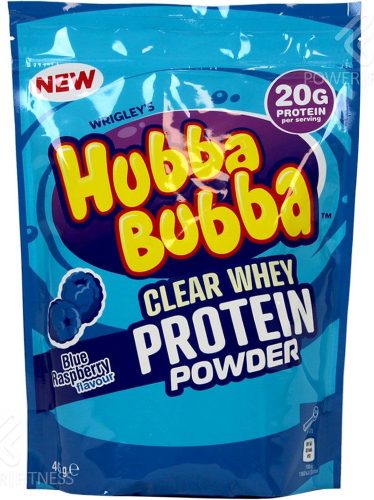 Snickers&Mars Hubba Bubba Clear Whey 405g Blue Raspberry (Kék Málna) EXP.:2025/05/01