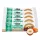 Absorice Karton Abso Layered Protein Bar 16x50g Hazelnut Caramel (Mogyoró Karamell)
