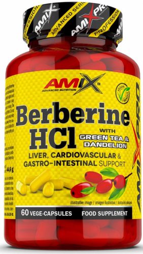 AMIX AmixPro Berberine HCl 60 Capsules 60 Kapszula