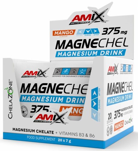 AMIX Karton Performance Amix® MagneChel Magnesium Chelate Drink 20x7g Mango (Mangó)