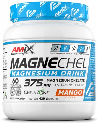 AMIX Performance Amix® MagneChel Magnesium Chelate Drink 420g Mango (Mangó)
