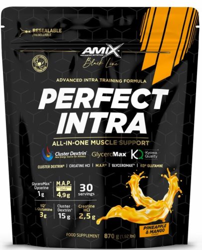 AMIX Amix® Black Line Perfect Intra 870g Pineapple Mango (Ananász Mangó)