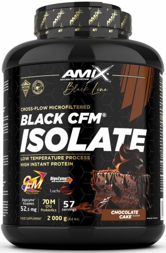 AMIX Amix® Black Line Black CFM® Isolate 2000g Chocolate Cake (Csokoládé Torta)