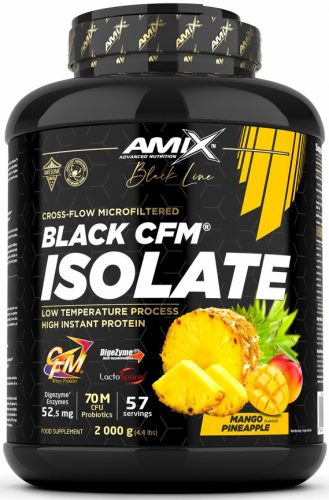 AMIX Amix® Black Line Black CFM® Isolate 2000g Mango Pineapple (Mangó Ananász)