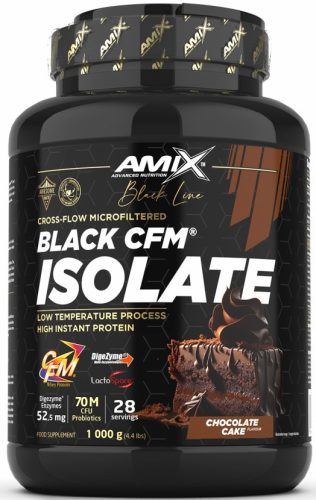 AMIX Amix® Black Line Black CFM® Isolate 1000g Chocolate Cake (Csokoládé Torta)
