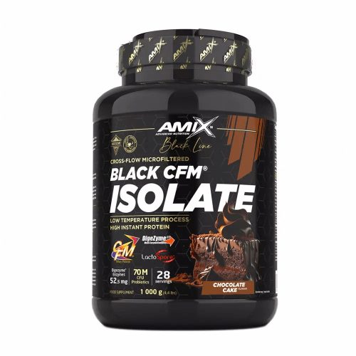 AMIX Amix® Black Line Black CFM® Isolate 1000g Chocolate Cake (Csokoládé Torta)
