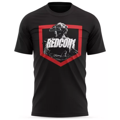 Redcon1 Stealth T-Shirt Black (Fekete) XXXL (Extra Extra Extra Nagy Méret)
