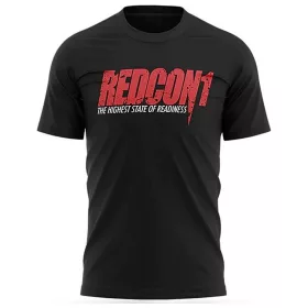 Redcon1 OG T-Shirt Red/Black (Fekete/Piros) L (Nagy Méret)