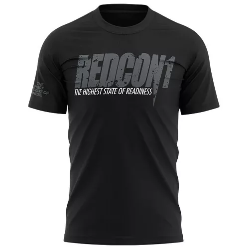 Redcon1 OG T-Shirt Black/Black (Fekete) XL (Extra Nagy Méret)