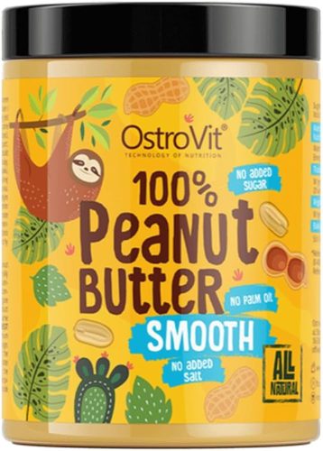OstroVit 100% Peanut Butter 1000g Smooth (Lágy)
