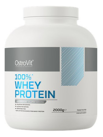 OstroVit 100% Whey Protein 2000g Peanut Butter (Mogyoróvaj)