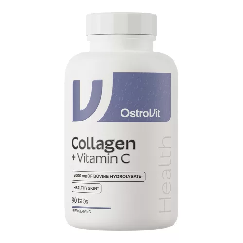 OstroVit Collagen + Vitamin C 90 Tablets 90 Tabletta