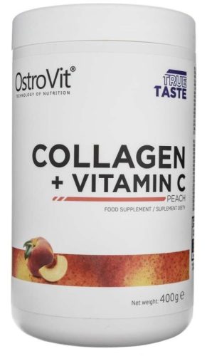 OstroVit Collagen + Vitamin C 400g Peach (Barack)