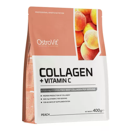 OstroVit Collagen + Vitamin C 400g Peach (Barack)