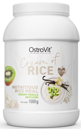 OstroVit Cream of Rice 1000g Creamy Vanilla & Kiwi (Vanília Kiwi)
