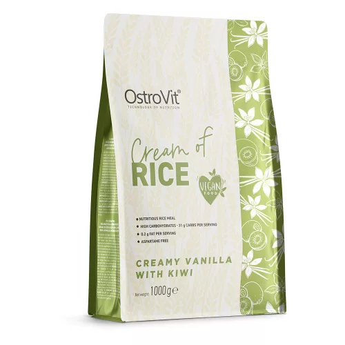 OstroVit Cream of Rice 1000g Creamy Vanilla & Kiwi (Vanília Kiwi)