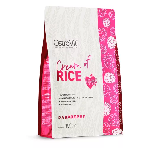 OstroVit Cream of Rice 1000g Raspberry (Málna)