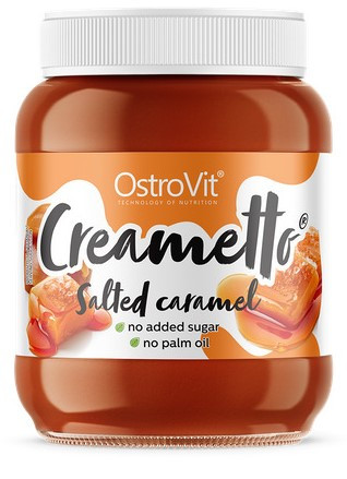 OstroVit Creametto 350g Salted Caramel (Sós Karamell) EXP.:2025/06/18